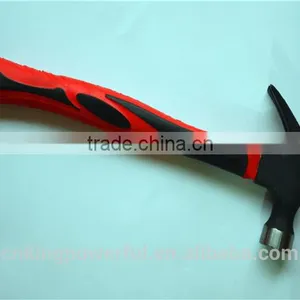High Quality Claw Hammer (rubber &wooden Handle) Hand Tools Garden Hammer thumbnail-4