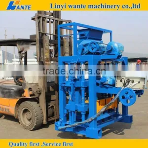 QTJ4-40A Cheap Brick Making Machines / Concrete Hollow Block Making Machine Price thumbnail-2