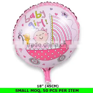 China Wholesale Baby Shower Decoration Metallic Balloon Globos thumbnail-1