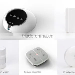 2016 Home Entertainment and Protection WIFI Wireless Alarm System,workable With Home Appliances via App thumbnail-4
