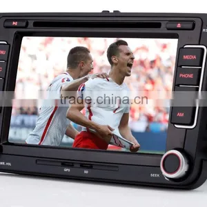 Professional Car Dvd Player Car Gps Usb Dvd For VW GOLF 5 6 PASSAT CC TIGUAN Toledo Sharan EOS Caddy Jetta thumbnail-1