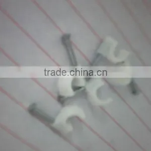 Supply Nail Wire Clips/plastic Cable Clips/nail Cable Clamps 4mm thumbnail-1