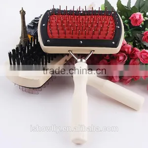 Pet Grooming Wooden Two Sides Comb With Brush thumbnail-1