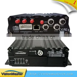 4 Channel Car Mobile Dvr 4g/3g Andriod Apple Support thumbnail-4