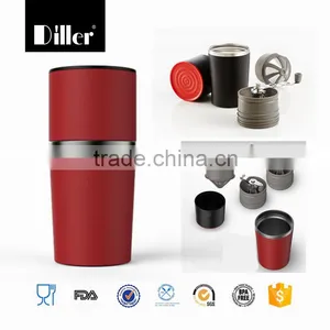Health Business Travel Convenient Car French Coffee Cup Maker Machine thumbnail-1