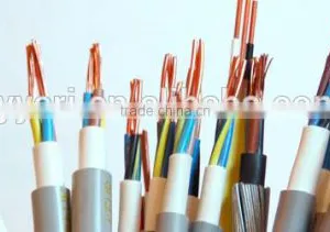 XLPO Insulated XLPO Sheath Copper Braid Screened Flexible Control Power Cable With 450/750V thumbnail-1