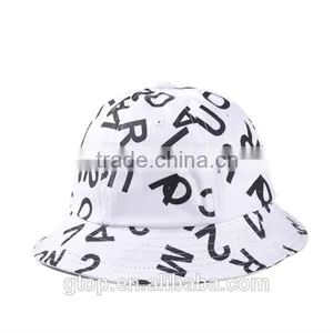 Fashion Bucket Hat Boonie Outdoor Cap Characte Print thumbnail-1