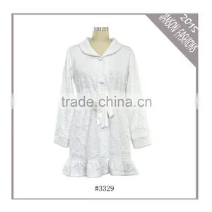 2015 Pijama Wholesale Christmas Pajamas Woman Plus Size Open Front Nighty thumbnail-1