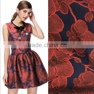Made In China Ladies Party Dress Jacquard Fabric High Denisty and Quality thumbnail-1