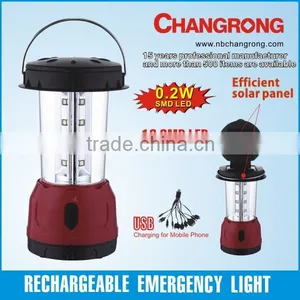Rechargeable Emergency Lighting With Soalr Panel thumbnail-1