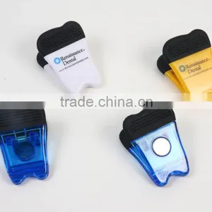 Plastic Teeth Shape Magnetic Clip, Plastic Power Clip, Promotional Magnetic Power Clip, PTMC038 thumbnail-1