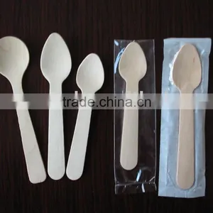 Wooden Ice Cream Spoon thumbnail-1