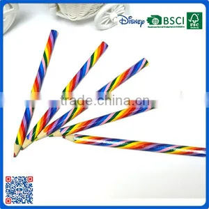 Jumbo Wood Hexagonal Shape Multi Crayons Colored Lead Pencil for Gifts Supplier's Choice thumbnail-6