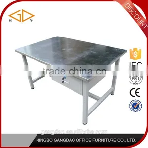 Ningbo Hot Sale Stainless Steel Commercial Workbench Designs Steel Frame Workbench thumbnail-1