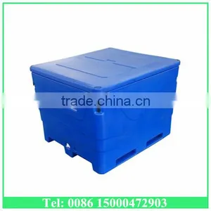 High Quality Plastic PE Fish Container, Fish Plastic Container Made of LLDPE thumbnail-2