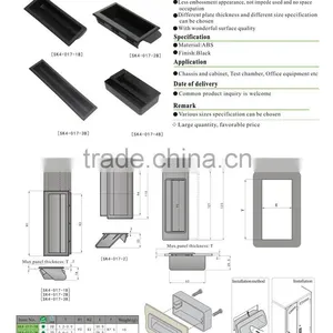 Concealed Plastic Handle SK4-017 Manufacturing in China thumbnail-6