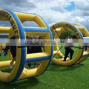 2015 EN14960 New Design Inflatable Grass Rolling Ball thumbnail-2