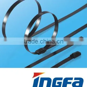 Pvc Coated Cable Tie Size From 150mm to 1000mm Metal Material thumbnail-2