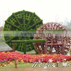 Garden Landscape Wholesale Artificial Topiary Grass Plant Fake Green Sculpture for Sale thumbnail-4