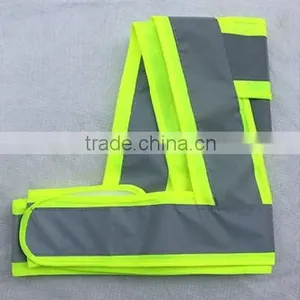 Super Reflective Vest V-shape Reflective Clothing Reflective Overalls thumbnail-3