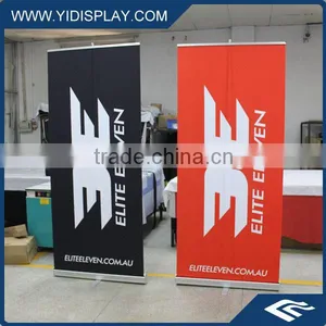 Aluminium Flagpole Material and Advertising Usage Pull Up Banner Stand thumbnail-5