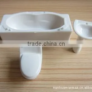 Toilet Bathroom Building Materails, Model Toilet Furniture, Architectural Plastic Model Bathtub for Scale 1/20 Quality Choice thumbnail-5