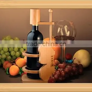 Special Butterfly Wooden Wine Rack,wine Bottle Holder,wine Carriage thumbnail-1