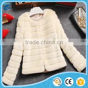 Women's Coat Turkish Coat for Long Sleeves Faux Fur Coat thumbnail-2