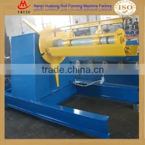 Hydraulic Metal Decoiler Roll Forming Machine thumbnail-1