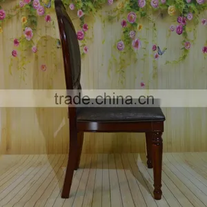 Good Quality Wooden Banquet Chair Antiquet Hotel Room Chair thumbnail-5