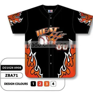SUBLIMATED BASEBALL JERSEY thumbnail-2