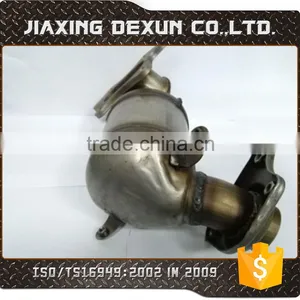 High Quality Auto Engine Exhaust Manifold Metal Three Way Catalytic Converter thumbnail-1