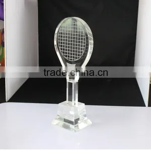 Nice Unique Design Tennis Crystal Trophy and Awards thumbnail-5