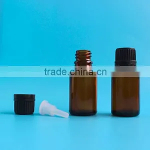 5 ml (1/6 fl Oz) Amber Glass Essential Oil Bottle With European Dropper Cap Quality Choice thumbnail-3