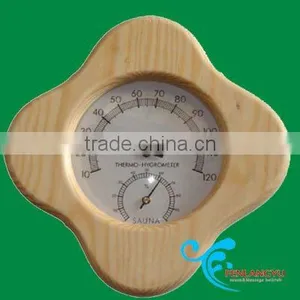 Wooden Thermometer and Hygrometer thumbnail-1