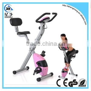 Foldable Exercise Bike With Backrest thumbnail-1