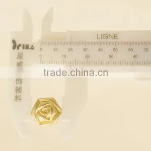 Fashion Flower Shape Golden Garment Rivets thumbnail-3