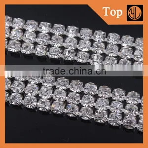 Fancy Cup Chain Crystal Rhinestone Trimming thumbnail-1