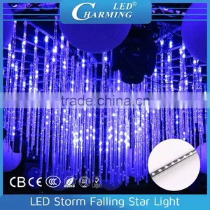 RGB LED Bright Falling Star LED Christmas Tube Lights For Hotel thumbnail-1