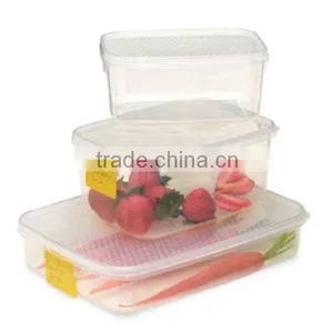 Oblong Plastic Food Storage Container thumbnail-1