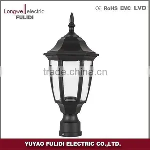 Plastic Decorative Lantern Stand/plastic Garden Post Standing Light/pillare Gate Lamp thumbnail-1