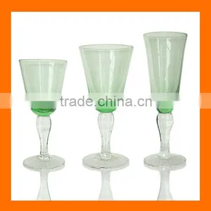 Hand Made Colored Wine Glass,champagne Flutes,whole Sales thumbnail-1
