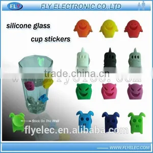 Hot Selling for Halloween Silicone Glass Cup Sticker thumbnail-1