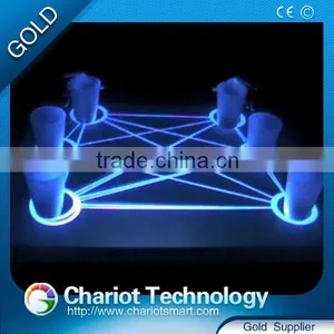 High Enjoy Chariot Projection Interactive Bar Top With Trapezoid Best Quality Low Price thumbnail-1