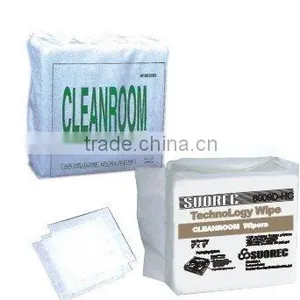 Eco-Friendly High Absorbency Industrial Polyester Cleanroom Wiper thumbnail-1