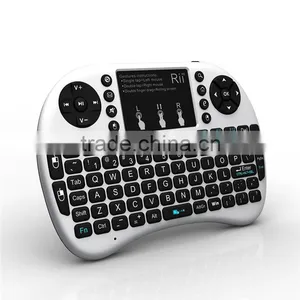Best Price and Top Sell Rii Mini i8 Fly Mouse 2.4g Wireless Mini Keyboard 92 Keys Mini Bluetooth Keyboard I8 Air Mouse thumbnail-4