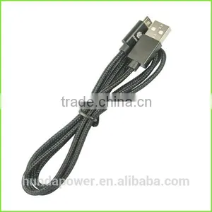 Universal Hot Sale Braided Sync Micro Usb Cable for Samsung s4 thumbnail-1