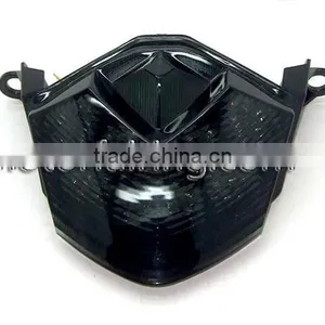 ZX-6R Plastic Tail Lights/Motorcycle Smoke LED Tail Light for Kawasaki ZX6R 09-11 thumbnail-1
