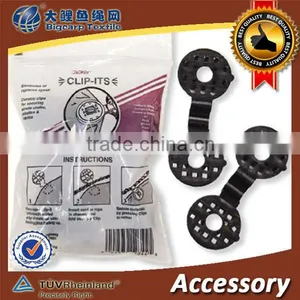 Black Butterfly Clips to Hold Hula Hoop to Tennis Net thumbnail-1