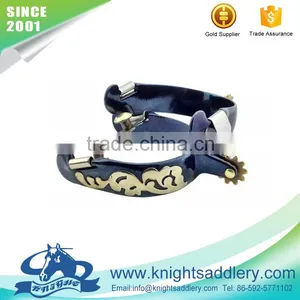 Decorated Western Horse Gun Blue Spurs thumbnail-1